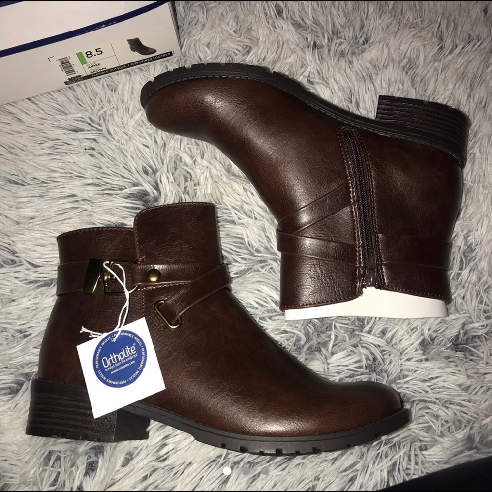Brown Ankle Boots